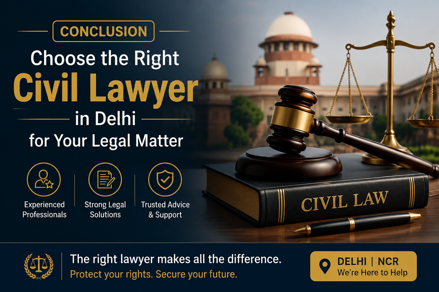 Best Civil Lawyer In Delhi