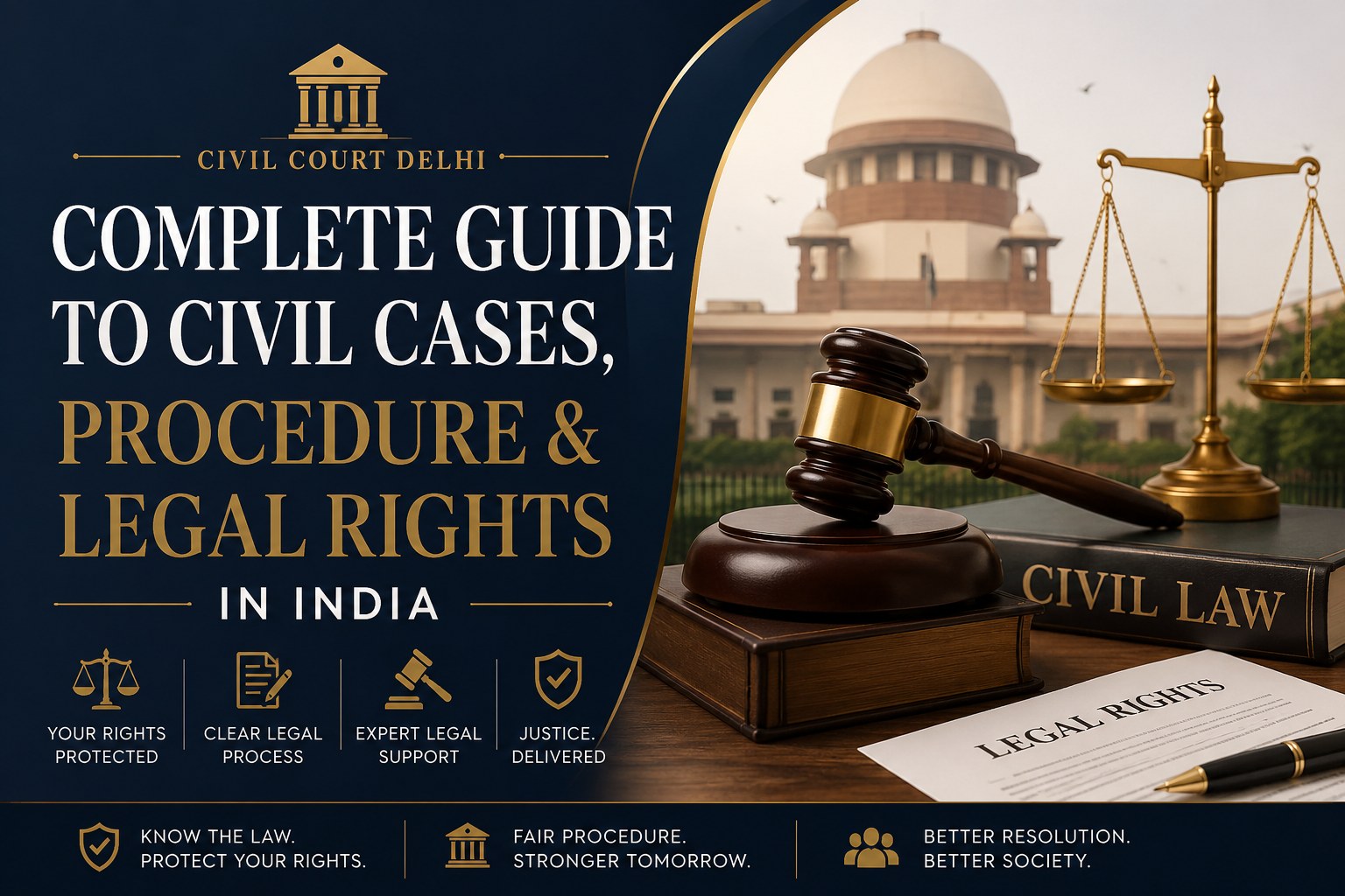 Civil court guide for India