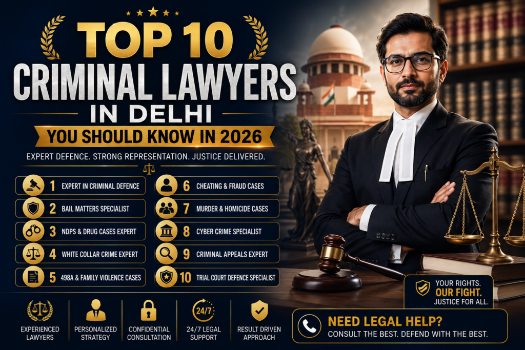 Top Criminal Lawyers Delhi List
