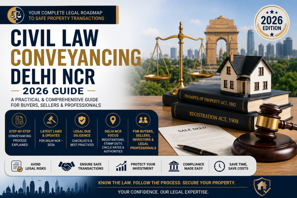 Civil Law Conveyancing Delhi Ncr 2026 Guide