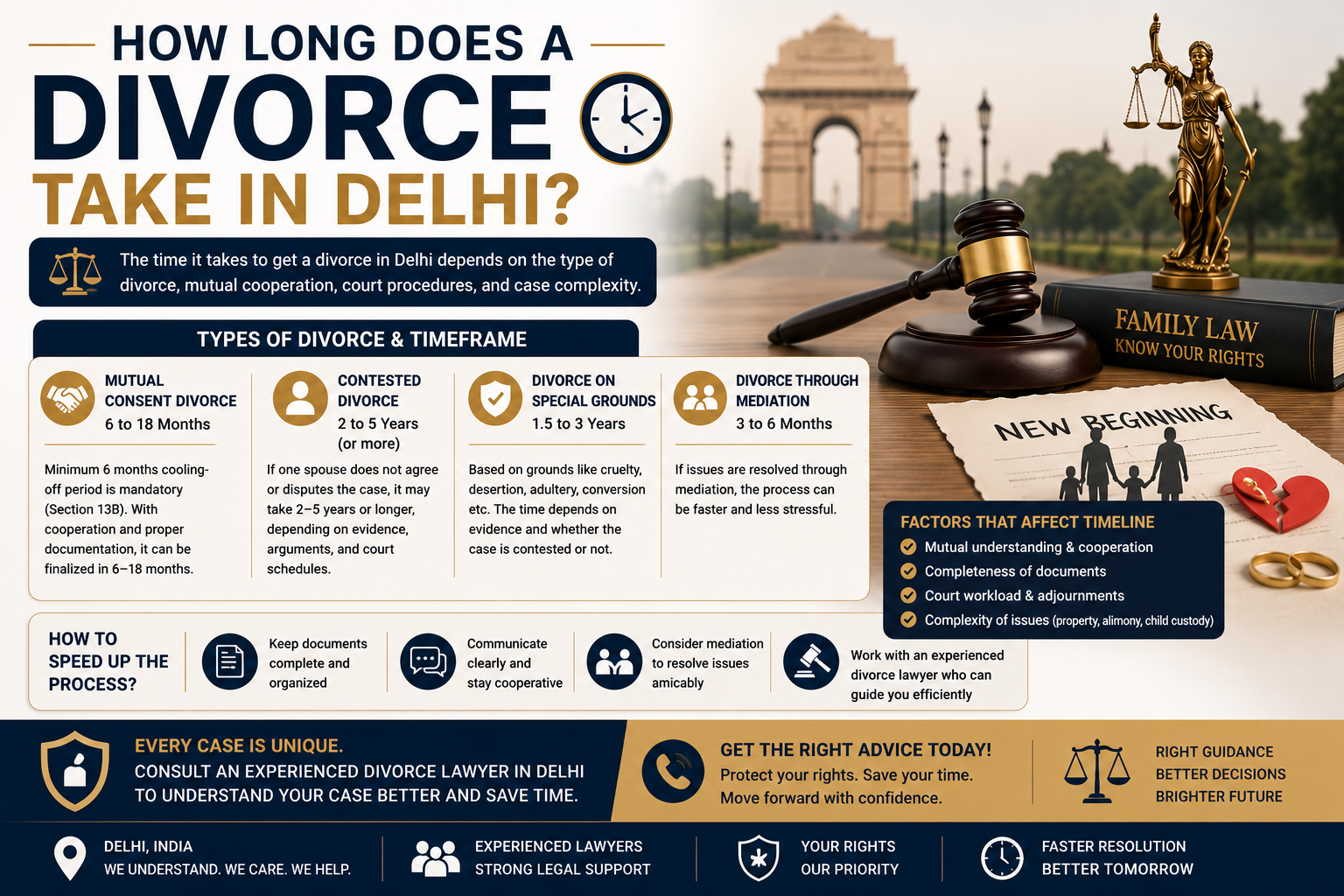 How Long Does a Divorce Take in Delhi