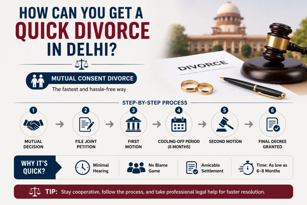 How Can You Get a Quick Divorce in Delhi