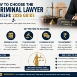 How Do You Choose the Best Criminal Lawyer in Delhi