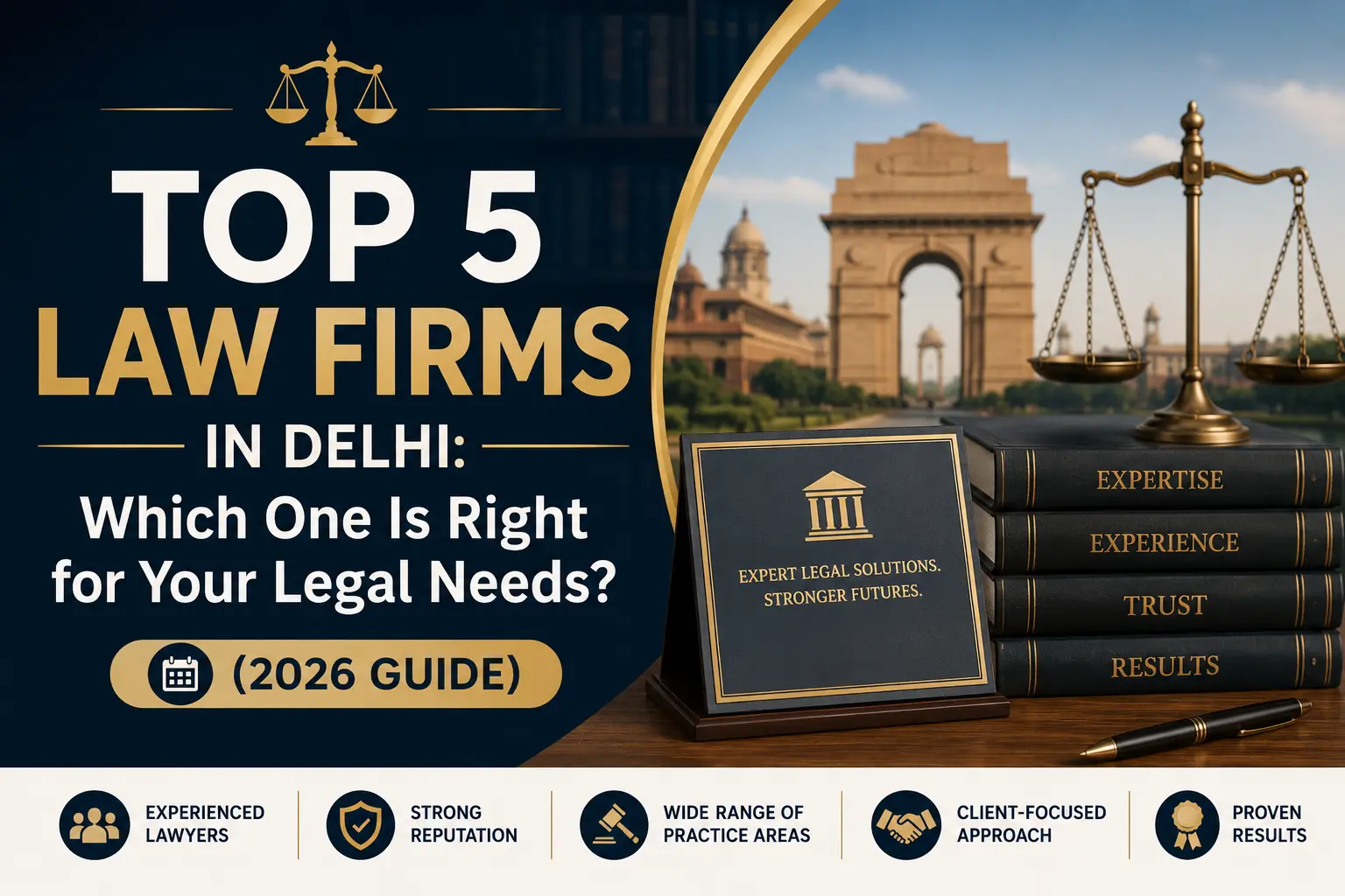 Top 5 Law Firms in Delhi 2026 – Which One Is Right for You?