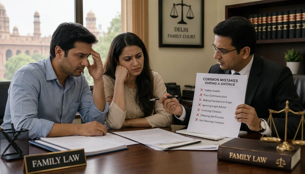 Common Divorce Mistakes in Delhi to Avoid (2026)