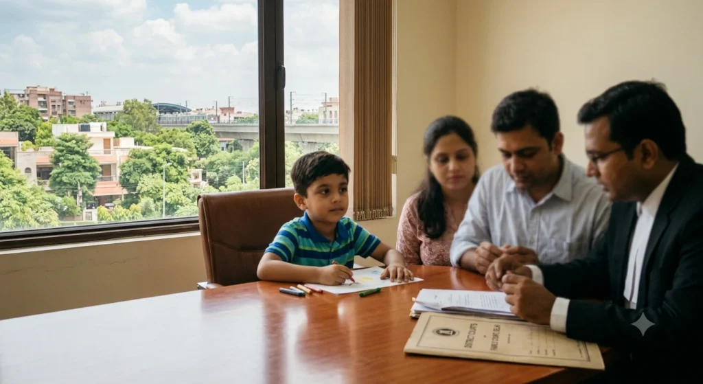 Child Custody Rights in Delhi Divorce – 2026 Guide