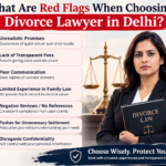 What Are Red Flags When Choosing a Divorce Lawyer in Delhi