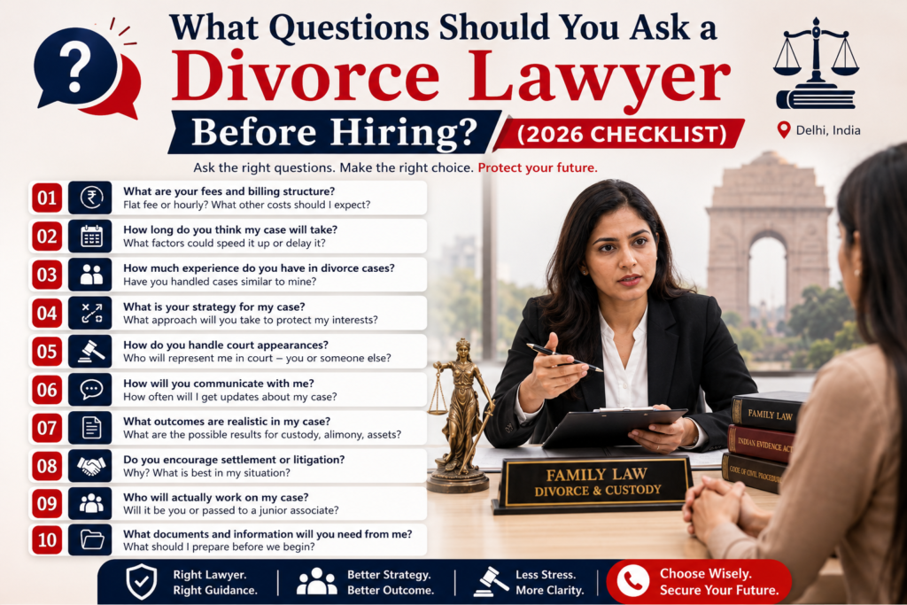 Questions to Ask a Divorce Lawyer Before Hiring
