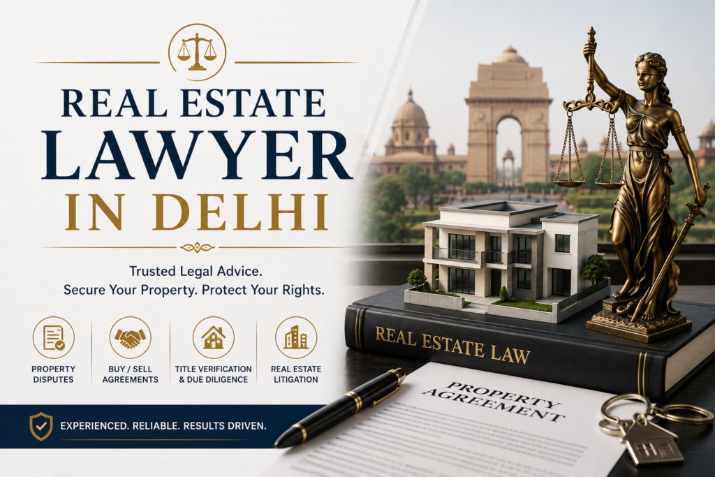 Real Estate Lawyer in Delhi