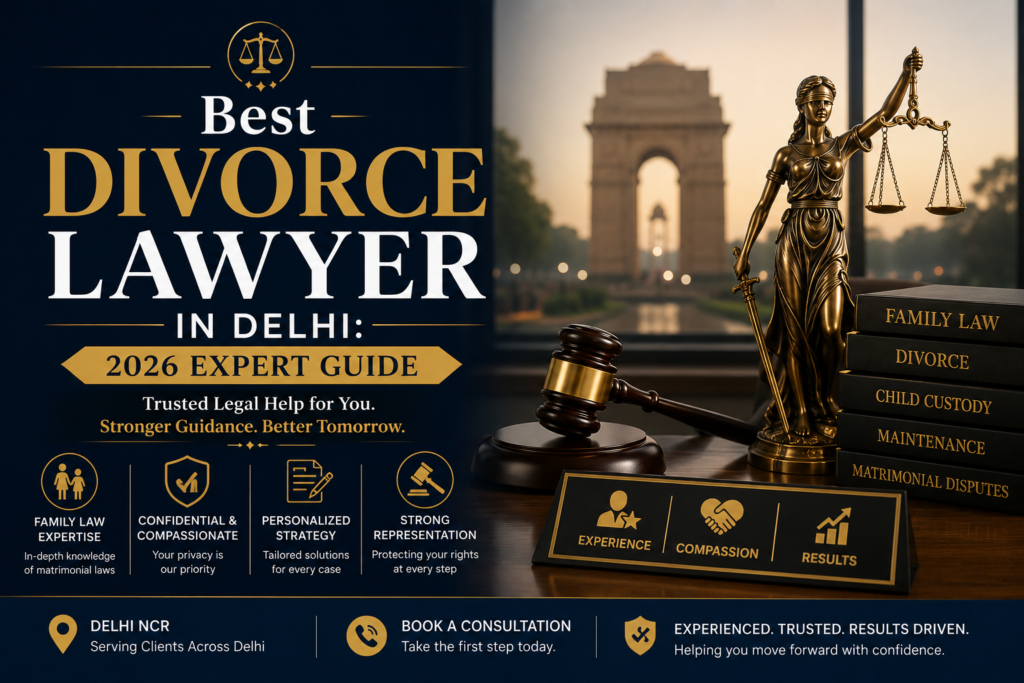Best Divorce Lawyer in Delhi: 2026 Expert Guide