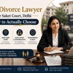 Best Divorce Lawyer Near Saket Court, Delhi — How to Actually Choose