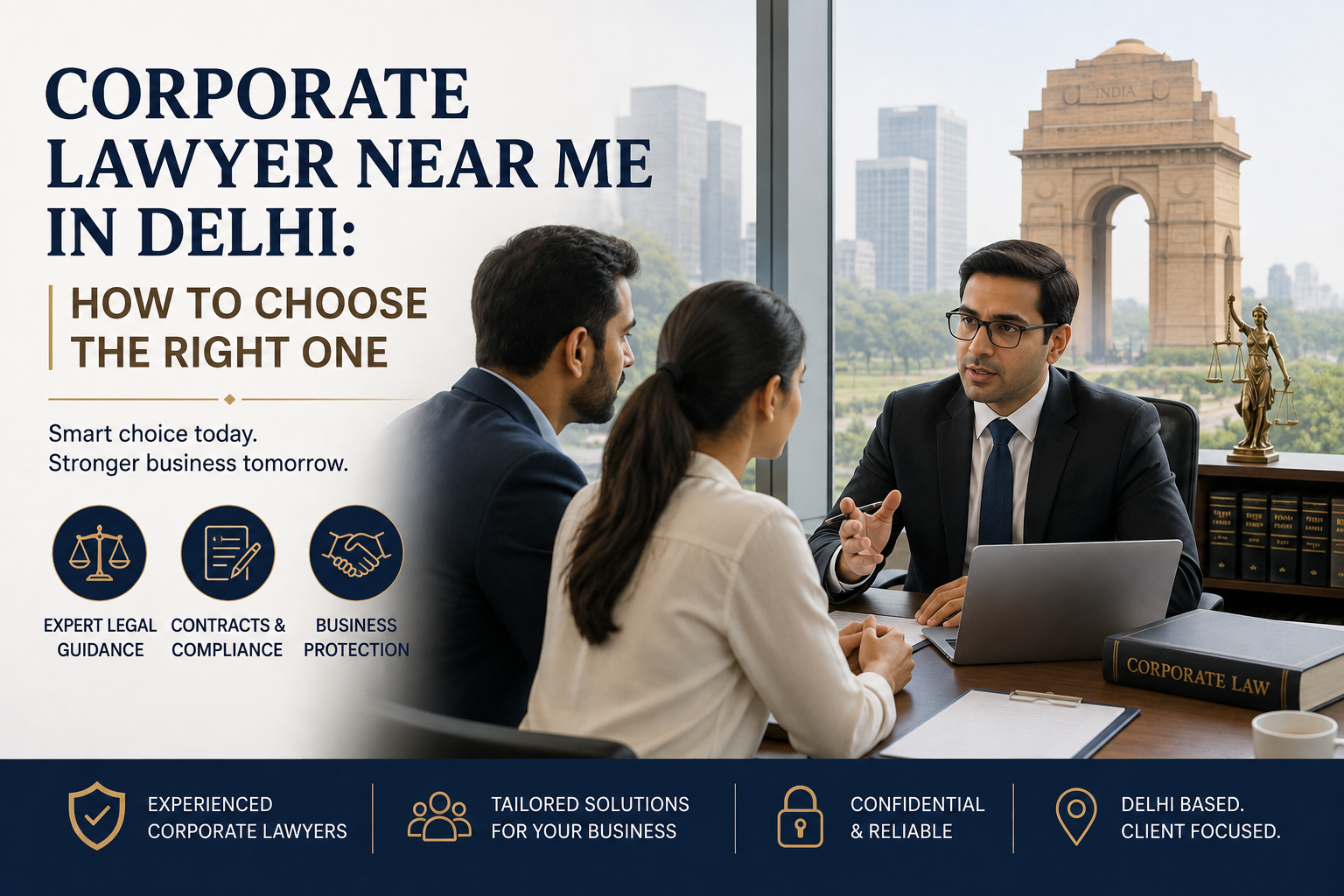 Corporate Lawyer Near Me in Delhi: How to Choose the Right One