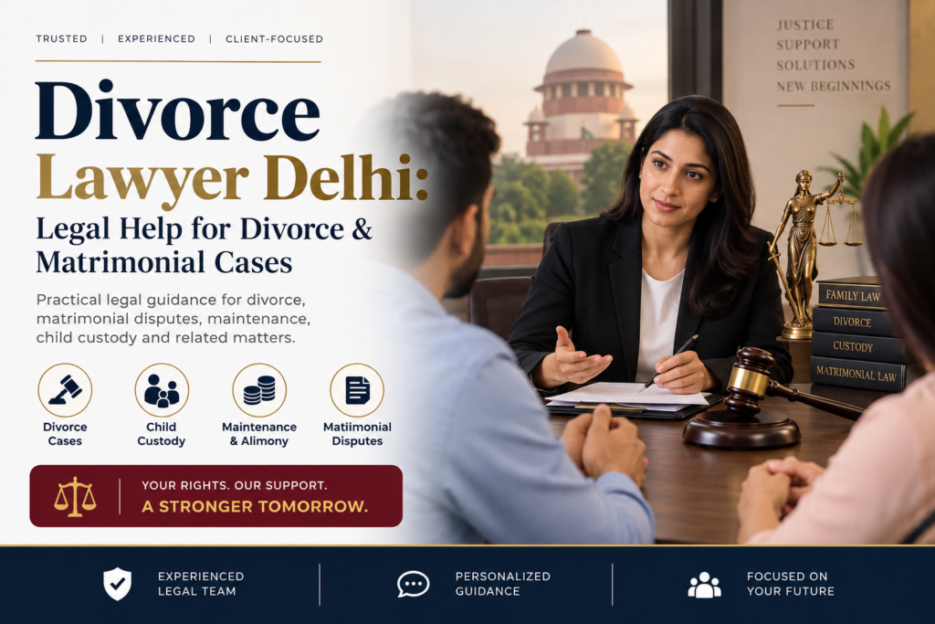 Divorce Lawyer Delhi: Divorce & Family Law Guide 2026