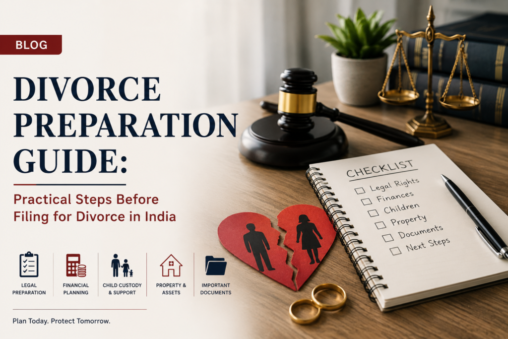 Divorce Preparation Guide: Practical Steps Before Filing for Divorce in India (2026)