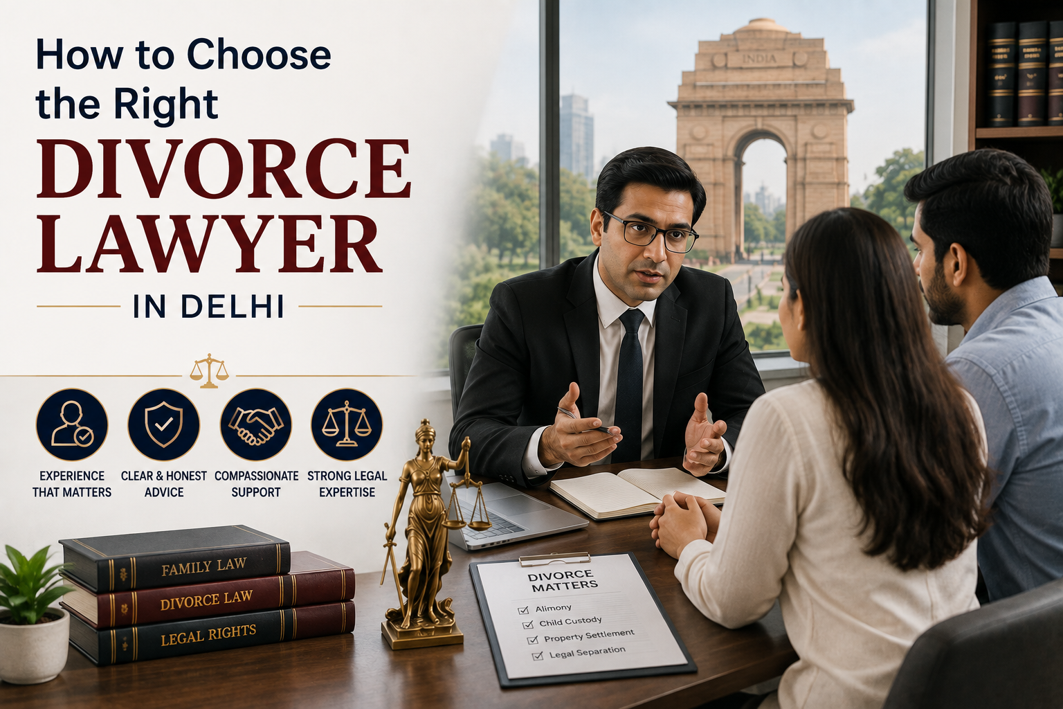 How to Choose the Right Divorce Lawyer in Delhi