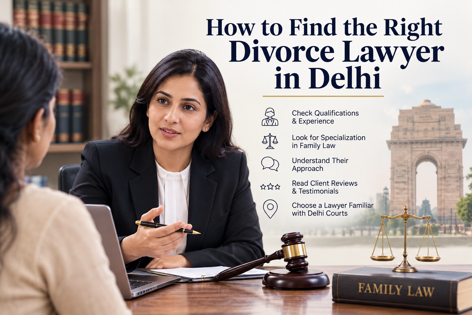 How to Find the Right Divorce Lawyer in Delhi