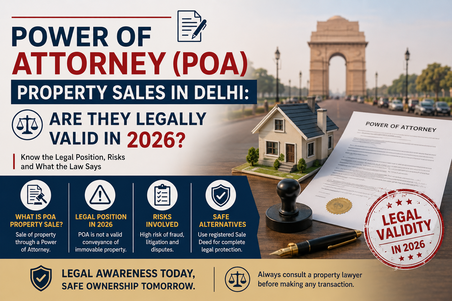 Power of Attorney Property Sales Delhi