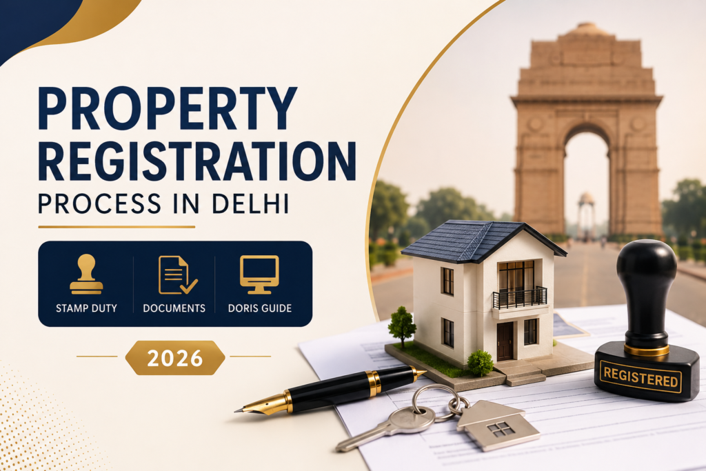 Property Registration Process in Delhi: Stamp Duty, Documents & DORIS Guide (2026)