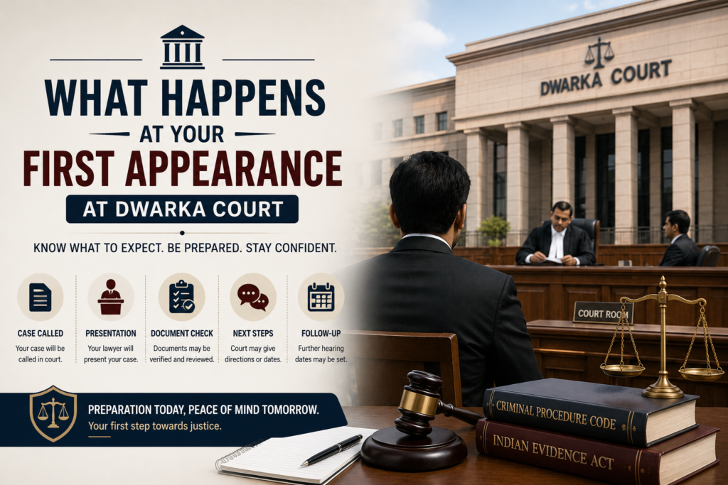 What Happens at Your First Appearance at Dwarka Court?