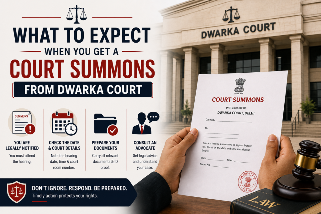 What to Expect When You Get a Court Summons From Dwarka Court