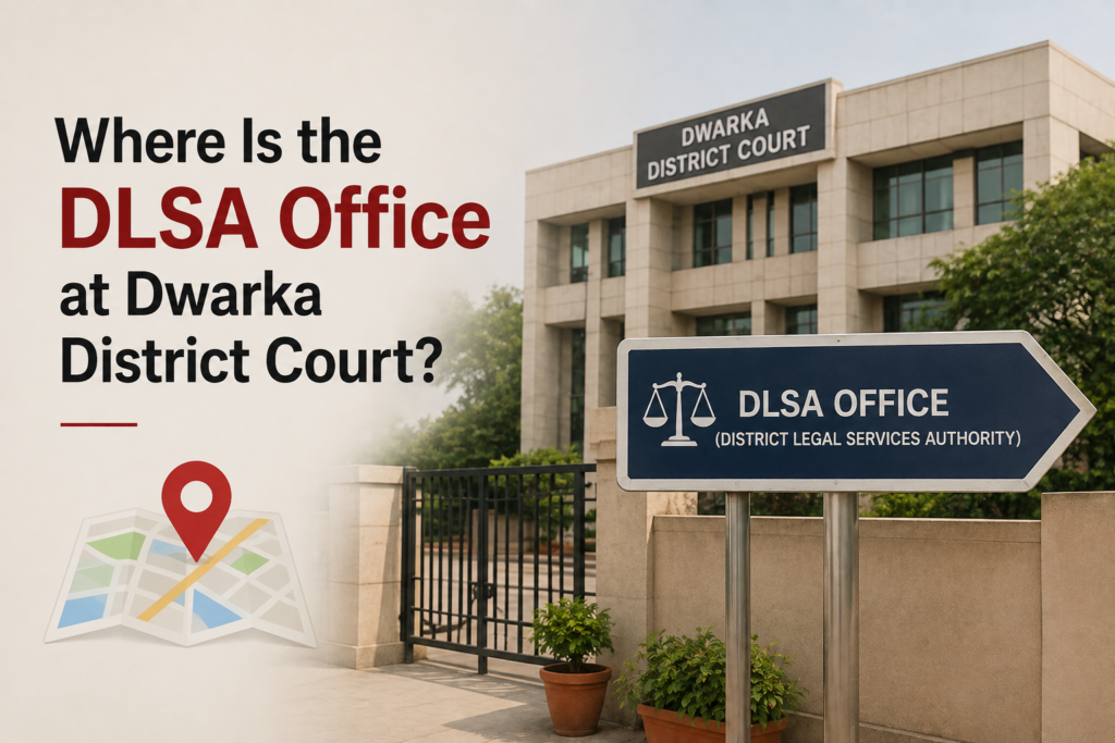 Where Is the DLSA Office at Dwarka District Court?