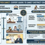 Divorce Lawyer Saket: Saket District Court Guide 2026