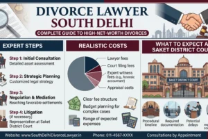 Divorce Lawyer South Delhi: High-Net-Worth Divorce Guide 2026 Divorce Lawyer South Delhi