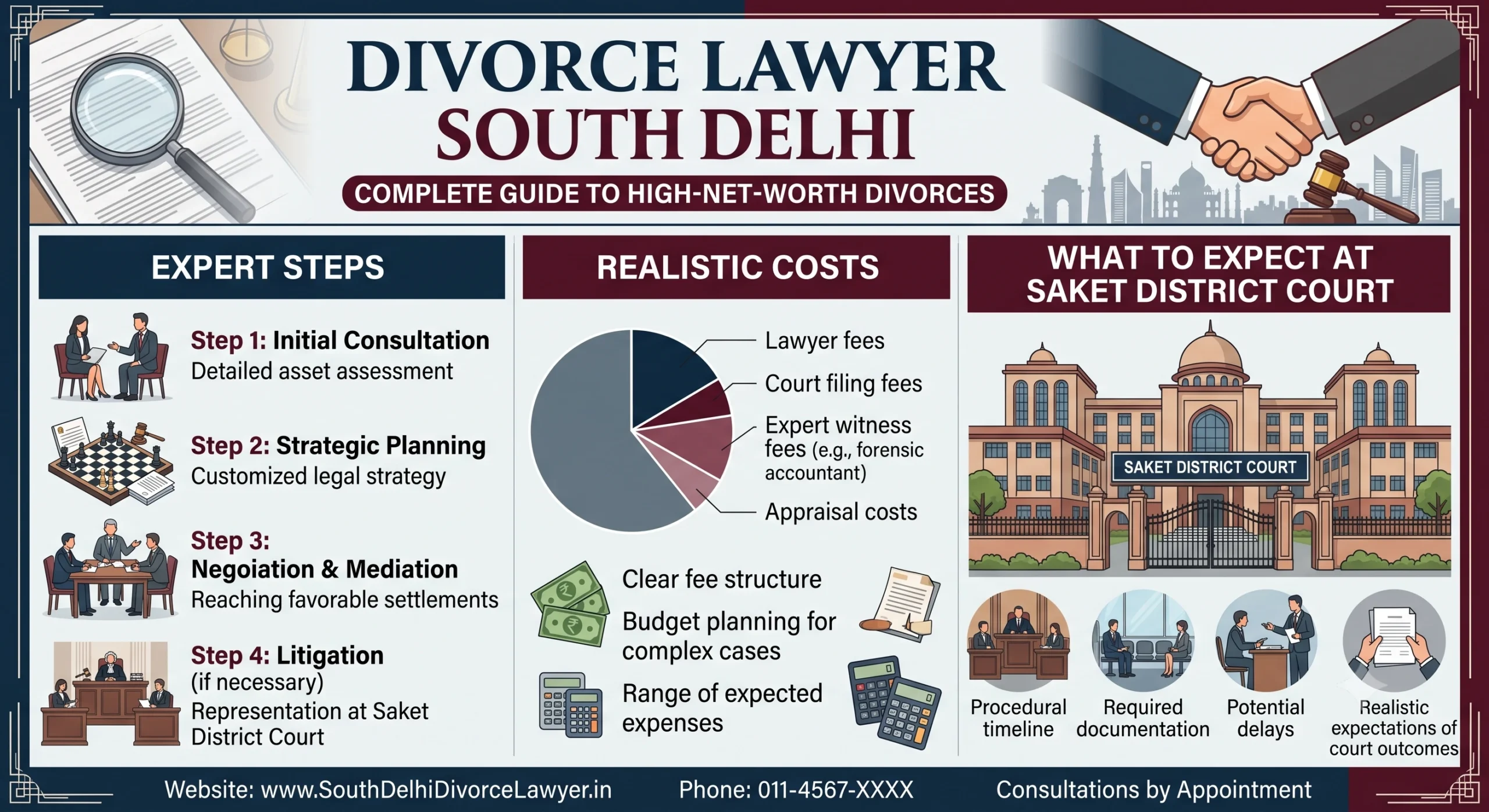Divorce Lawyer South Delhi: High-Net-Worth Divorce Guide 2026