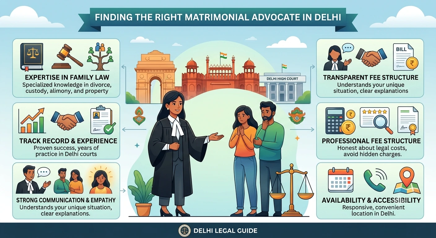 Best Matrimonial Lawyer in Delhi: How to Choose