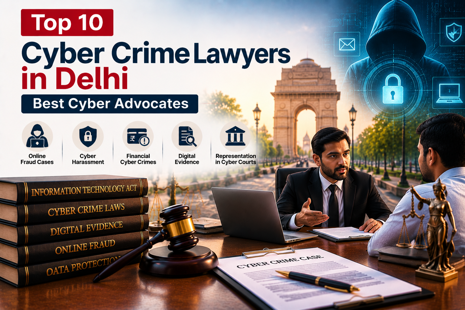 Top 10 Cyber Crime Lawyers in Delhi | Best Cyber Advocates