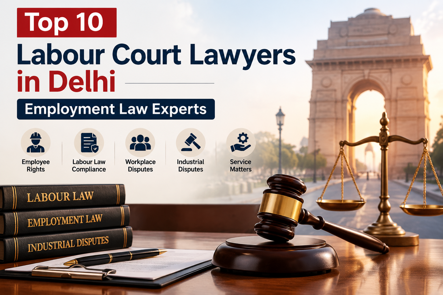 Top 10 Labour Court Lawyers in Delhi | Employment Law Experts