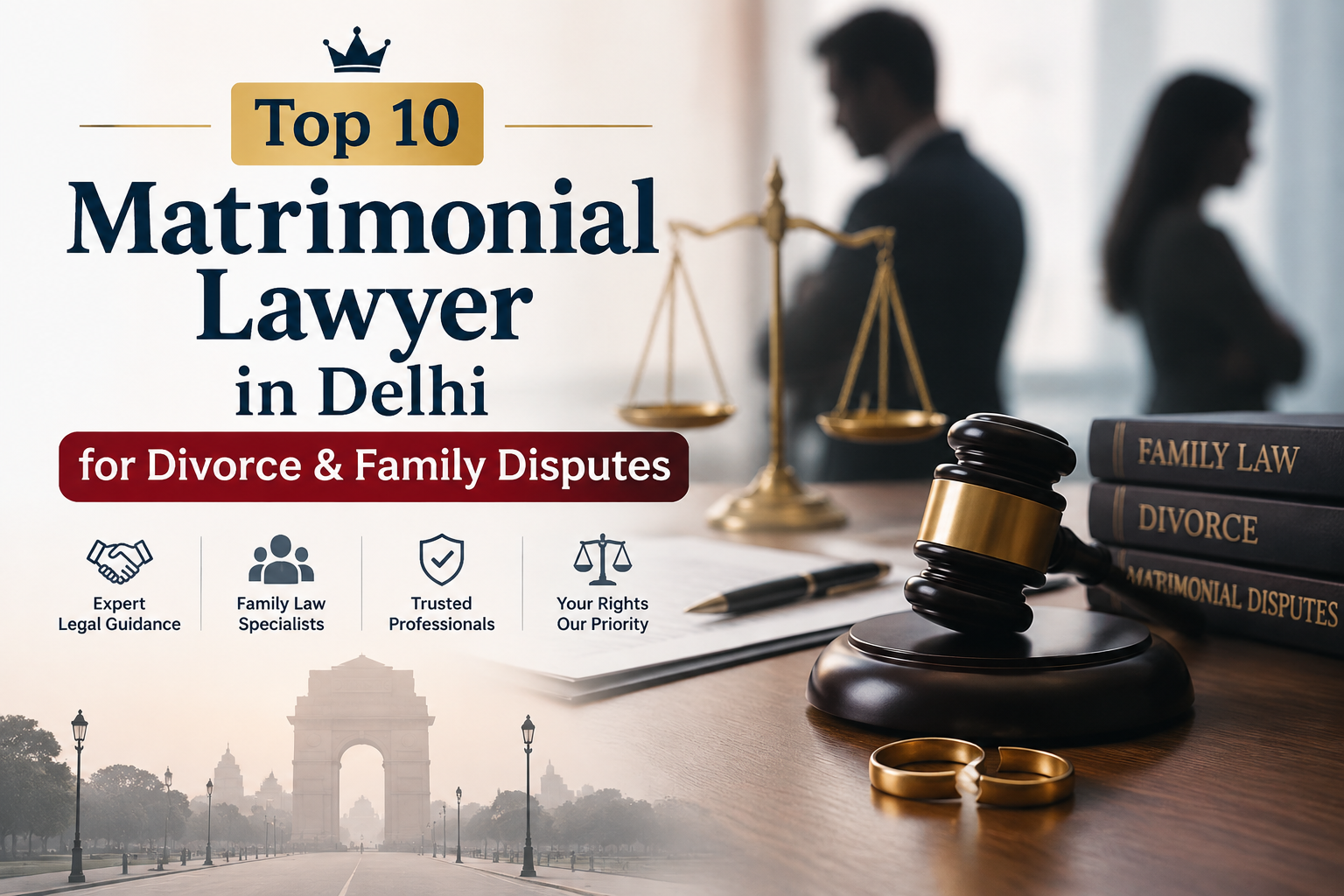 Top 10 Matrimonial Lawyer in Delhi | Best Family Advocates