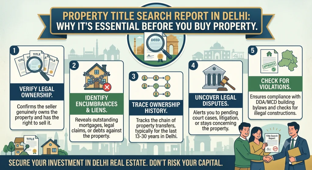 Property Title Search Report in Delhi: Why It’s Essential Before You Buy Property