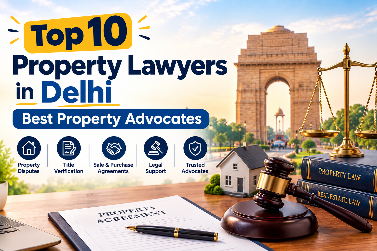 Top 10 Property Lawyers in Delhi | Best Property Advocates