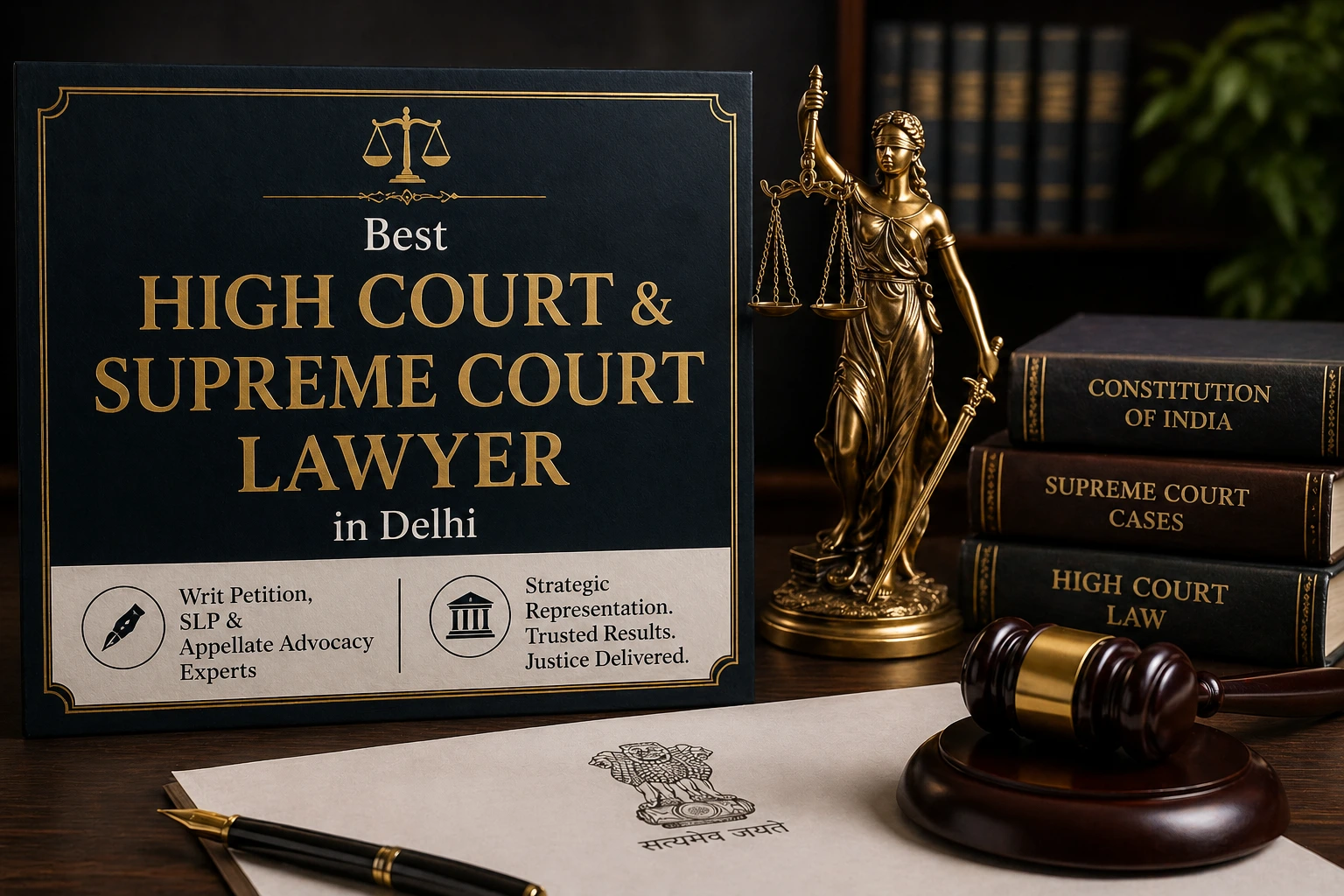 High Court & Supreme Court Lawyer Delhi